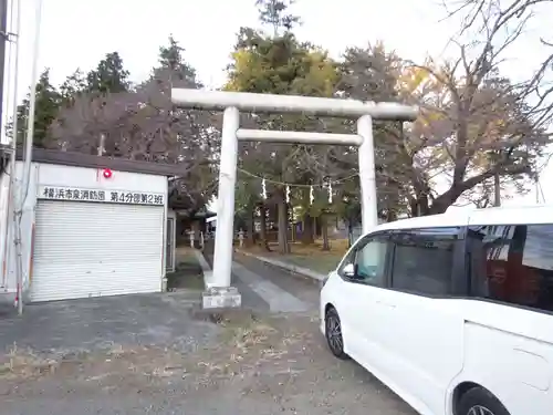 飯田神社の鳥居