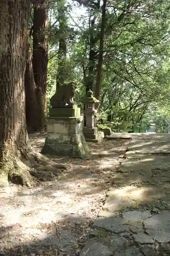 塙田八幡宮の狛犬