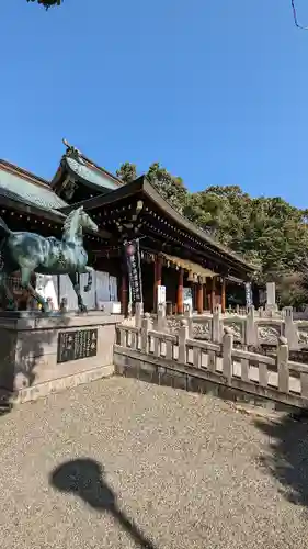 熊本縣護國神社の本殿・本堂