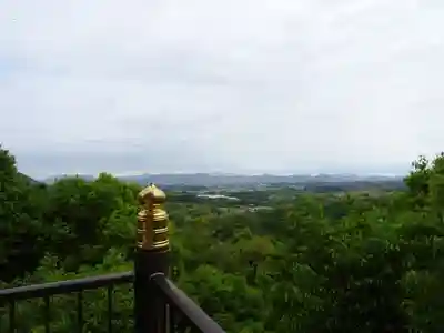 藤尾八幡神社の景色