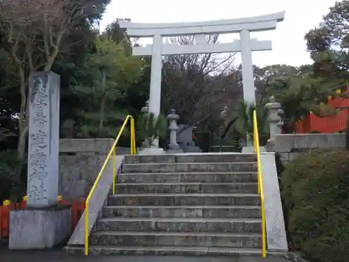 建勲神社の鳥居