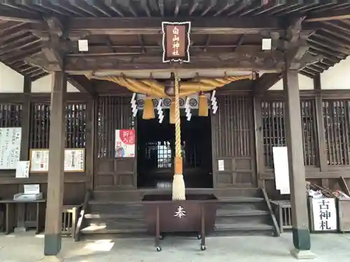 白山神社の本殿・本堂