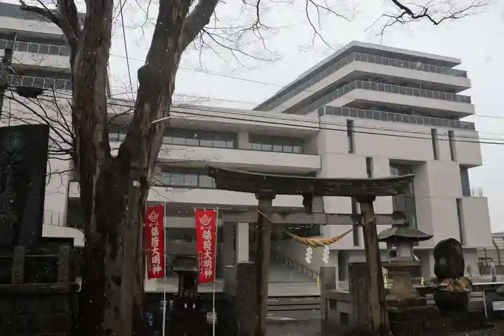 阿邪訶根神社の鳥居