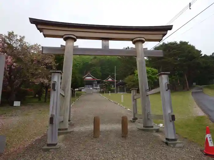 石崎地主海神社の鳥居