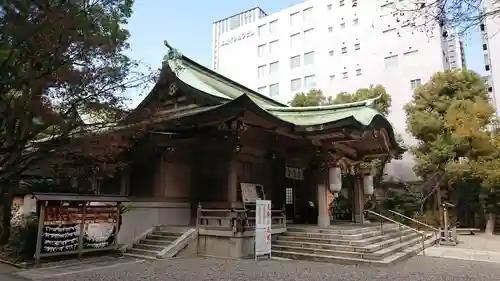 坐摩神社の本殿