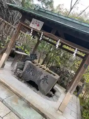 彦島八幡宮の手水舎