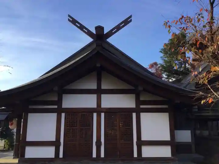 代田八幡神社の本殿・本堂
