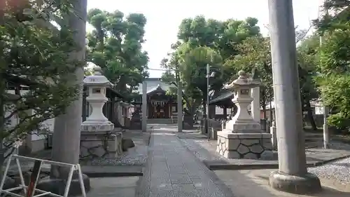 橘樹神社の鳥居