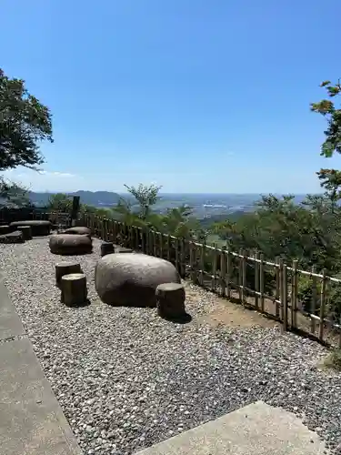 唐澤山神社の景色