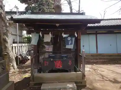 駒込天祖神社の手水舎