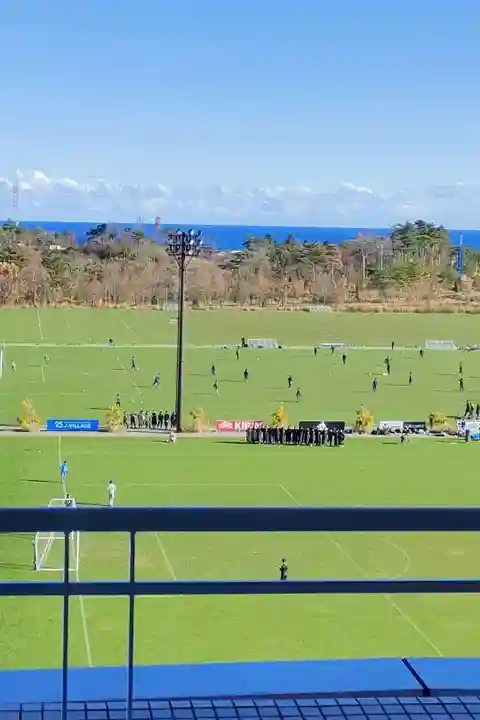 蹴球神社(Jヴィレッジ内)の景色