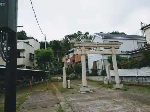 御霊神社（川名御霊神社）の鳥居