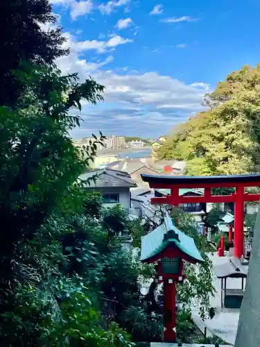 江島神社の景色