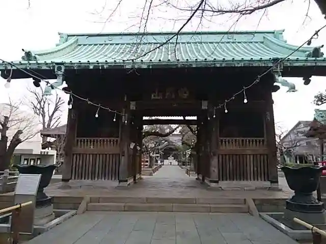 祐天寺の山門・神門