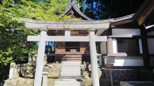 櫻山八幡宮の鳥居