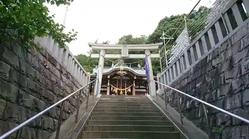 長津田王子神社の鳥居