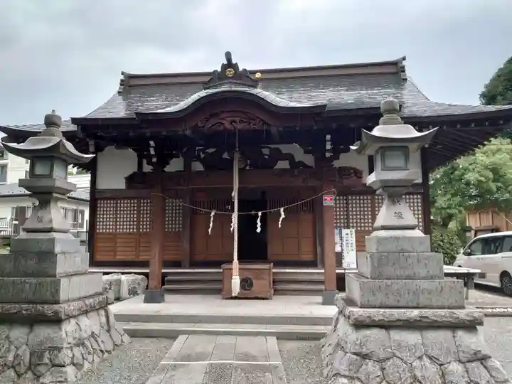 土橋神社の本殿・本堂