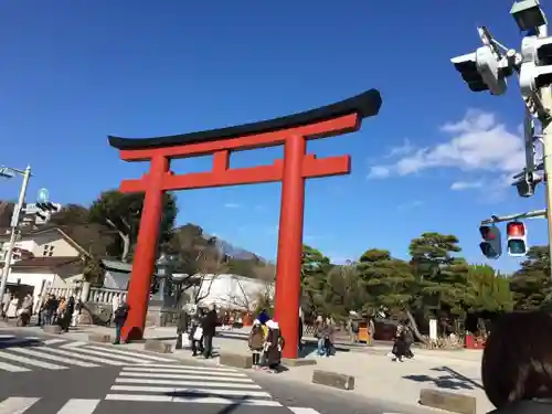 鶴岡八幡宮の鳥居