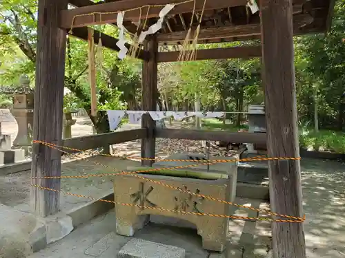 加古八幡神社の手水舎