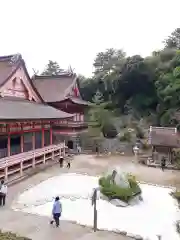 日御碕神社の庭園