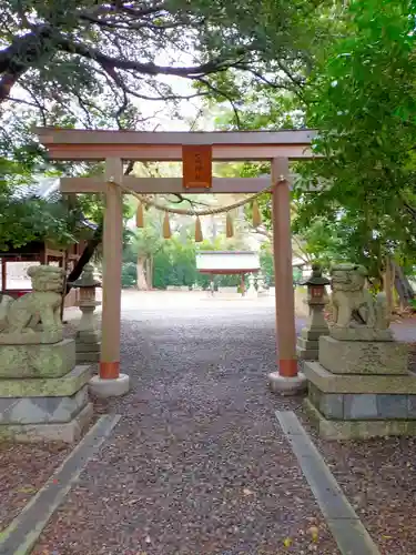 山崎神社の鳥居