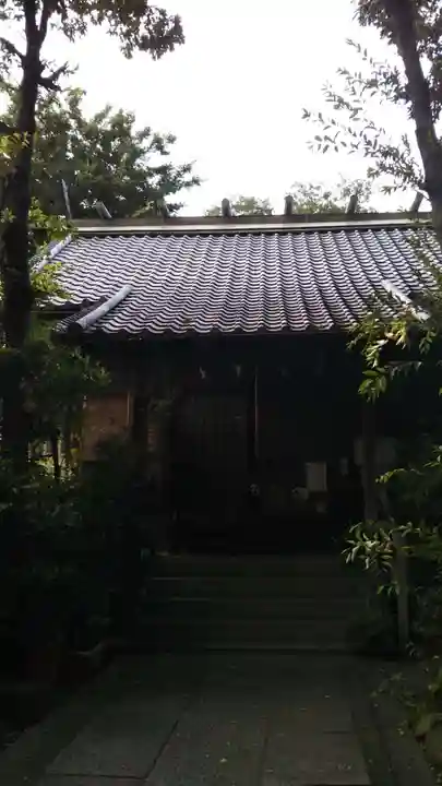 梅田神明宮の本殿・本堂