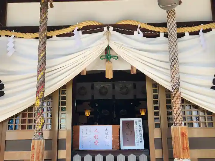 三石神社の本殿・本堂