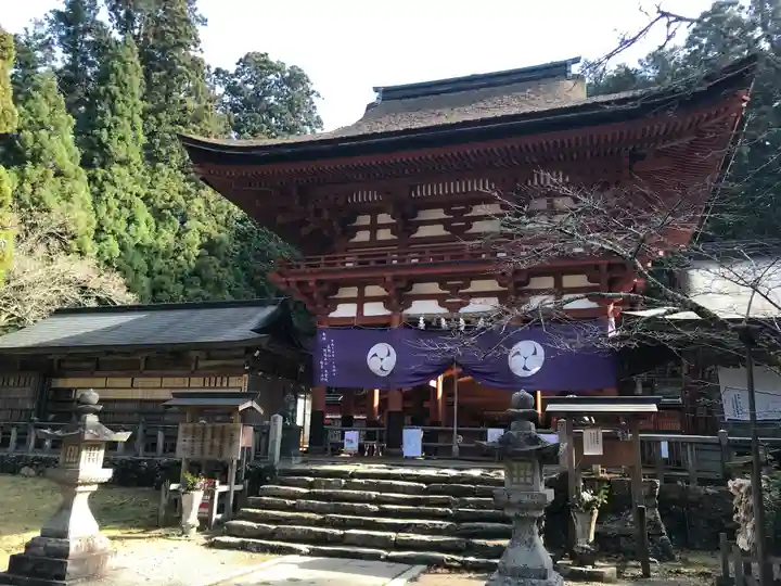 丹生都比売神社の山門・神門