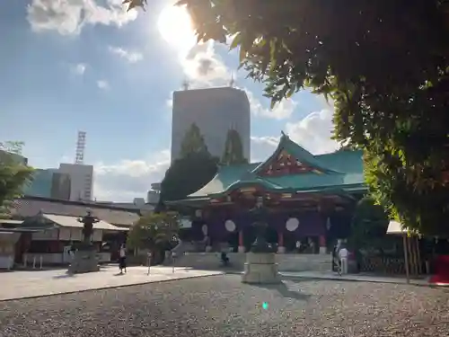 日枝神社の本殿・本堂