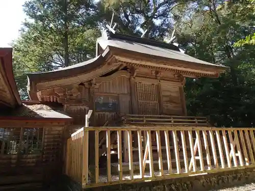 忌部神社の本殿