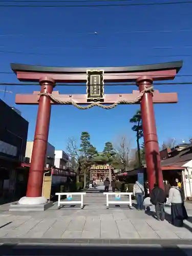 笠間稲荷神社の鳥居