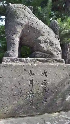 手稲神社の狛犬