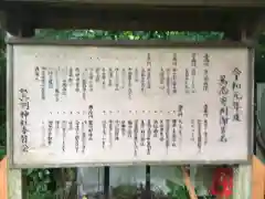 鷲別神社の歴史