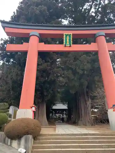 河口浅間神社の鳥居