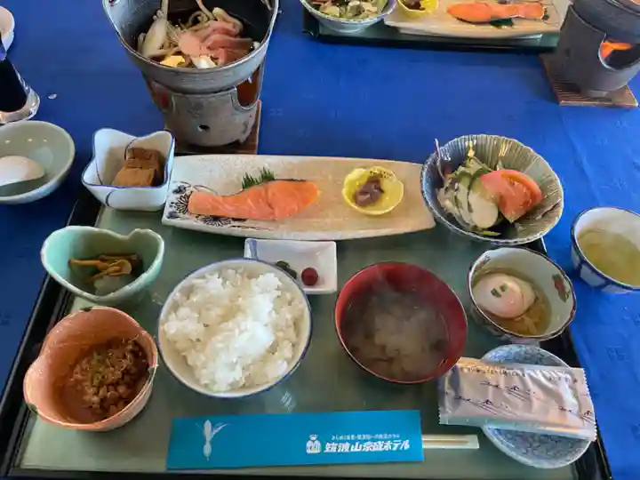 筑波山神社 女体山御本殿の食事