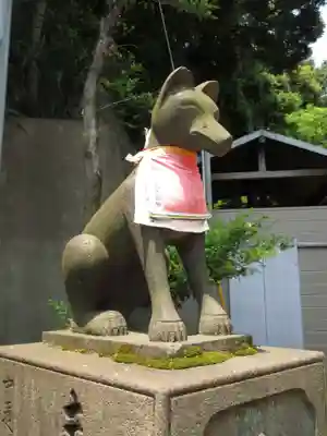 王子稲荷神社の狛犬
