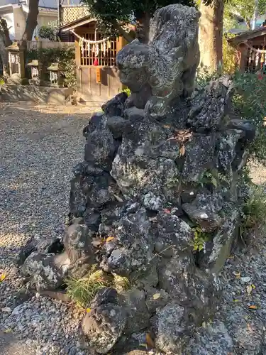 菊田神社の狛犬