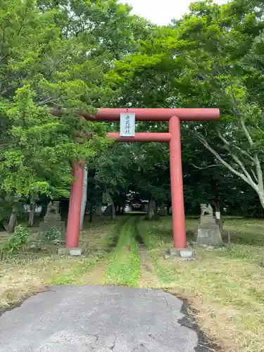 恵庭神社の鳥居