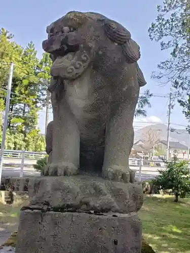 示野神明宮の狛犬