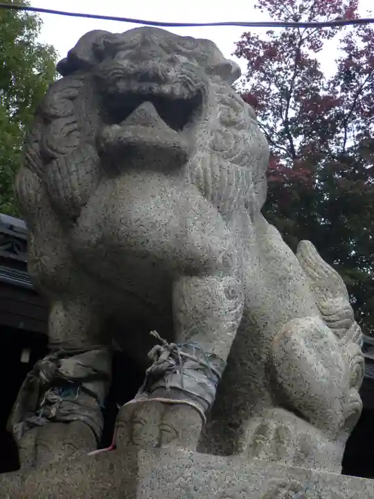 大将軍神社 東三條殿の狛犬