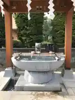 石和八幡宮(官知物部神社)の手水舎