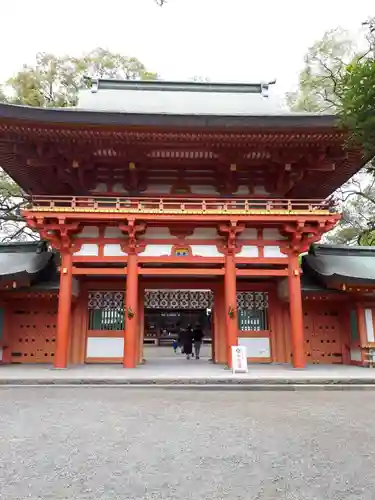 武蔵一宮氷川神社の山門