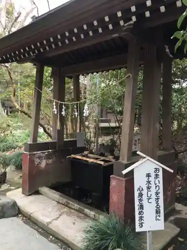 島穴神社の手水舎