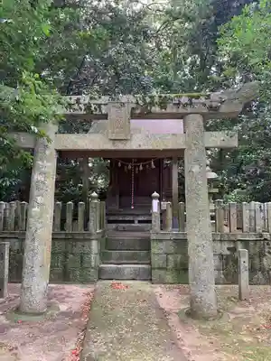 生立八幡宮の鳥居