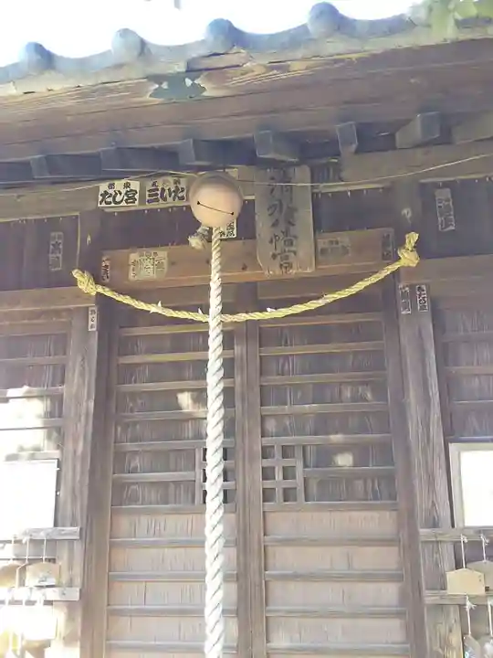 清水八幡宮の本殿・本堂