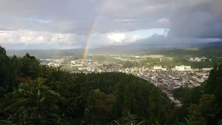 諏訪神社の自然