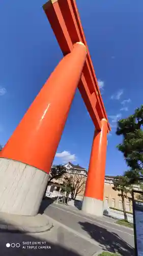 平安神宮の鳥居