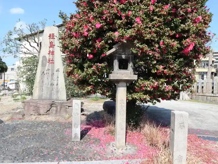 姫嶋神社の自然