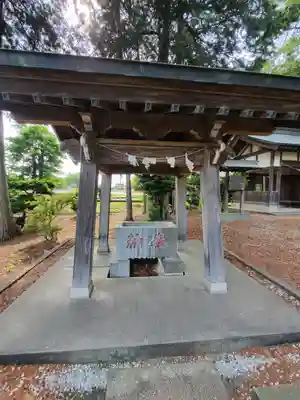 磐裂神社の手水舎