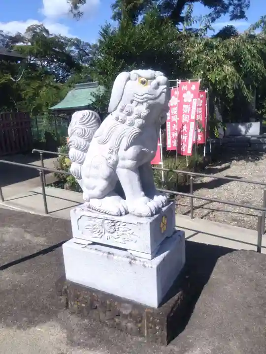 櫻岡大神宮の狛犬